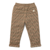 Bruin geruite broek - Pants green check brown / green